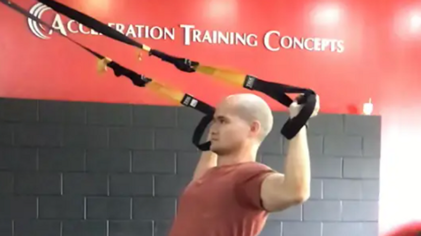 TRX Row To External Rotation